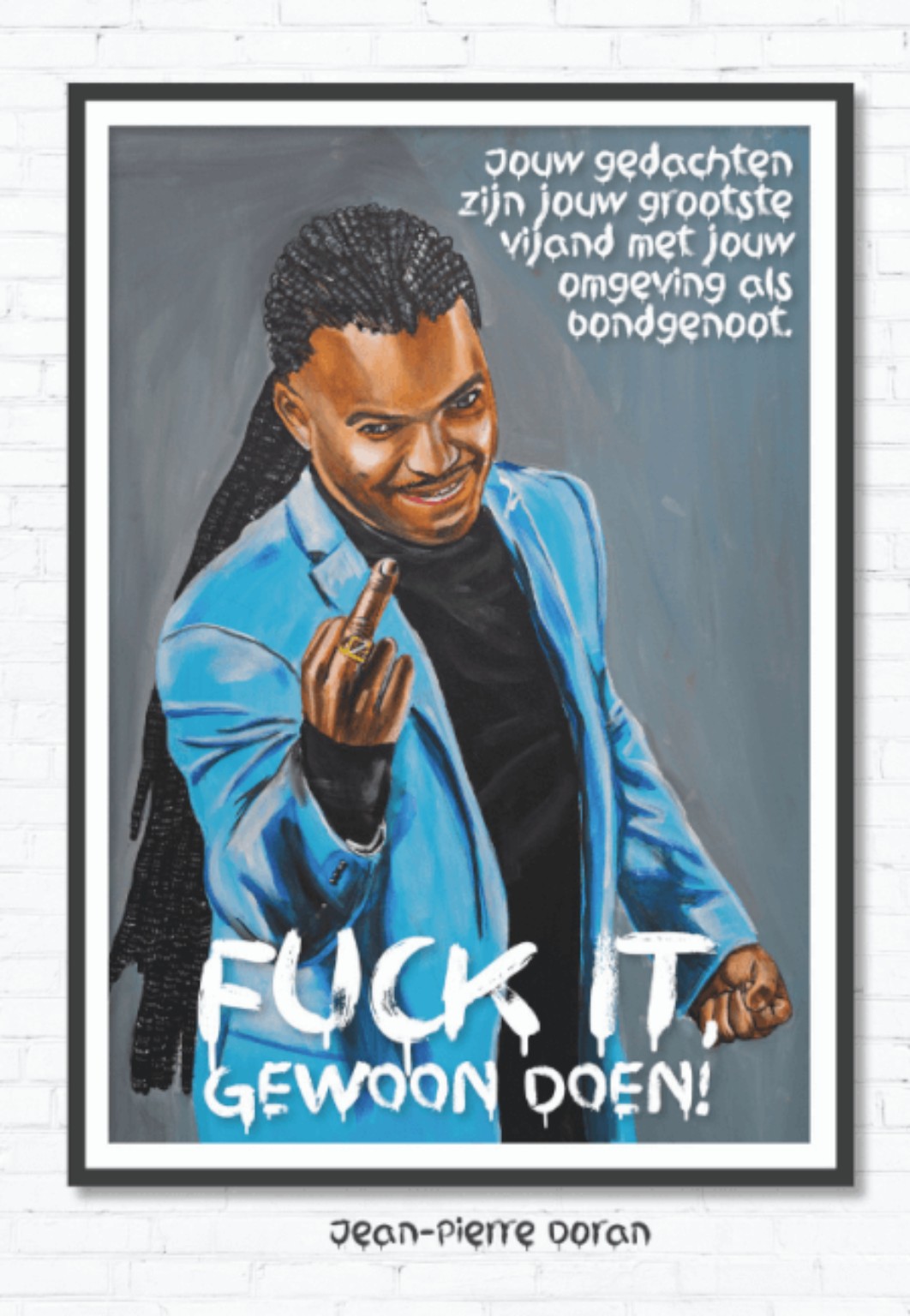 Boekomslag Fuck It, Gewoon Doen!